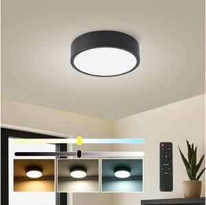 Brilagi - LED Stmívatelné svítidlo POOL LED/18W/230V 3000-6000K 20 cm černá + DO
