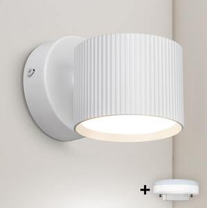 Brilagi - LED Nástěnné bodové svítidlo STRIPY 1xGX53/15W/230V bílá