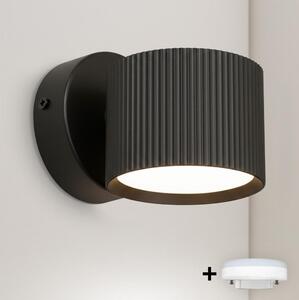 Brilagi - LED Nástěnné bodové svítidlo STRIPY 1xGX53/15W/230V černá