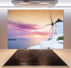Panel do kuchyně Santorini Řecko pksh-104622811