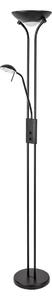 Brilagi - Stmívatelná stojací lampa SCARLETT 1xR7s/230W/230V + 1xG9/40W černá