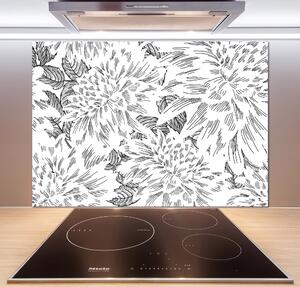 Panel do kuchyně Květinový vzor pksh-104657062
