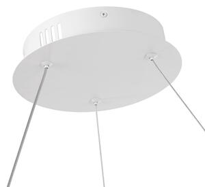 Brilagi-LED Stmívatelný lustr na lanku TWISTER LED/48W/230V pr. 50 cm bílá + DO