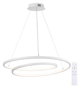 Brilagi-LED Stmívatelný lustr na lanku TWISTER LED/75W/230V pr. 70 cm bílá + DO