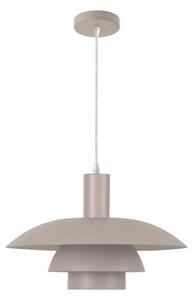 Lustr na lanku FERRO 1xE27/15W/230V šedá