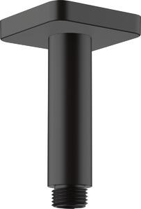 Hansgrohe Vernis Shape, stropní rameno pro hlavovou sprchu 100 mm, černá matná, HAN-26406670