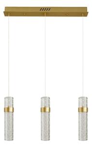 LED Lustr na lanku LAGOS LED/24W/230V zlatá
