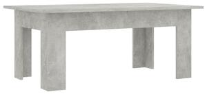 Konferenční stolek betonově šedý 100 x 60 x 42 cm dřevotříska