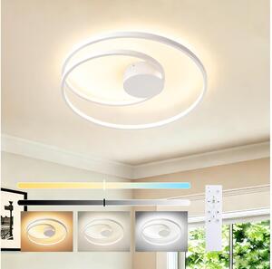 Brilagi- LED Stmívat. stropní svítidlo TWISTER LED/48W/230V pr. 50 cm bílá + DO