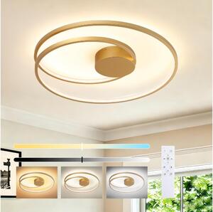 Brilagi- LED Stmívat. stropní svítidlo TWISTER LED/75W/230V pr. 70 cm zlatá +DO