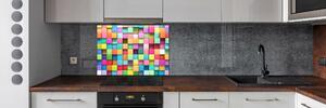 Panel do kuchyně Barevné čtverce pksh-104835941
