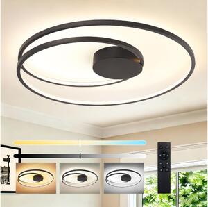 Brilagi- LED Stmívat. stropní svítidlo TWISTER LED/105W/230V pr.100 cm černá+DO