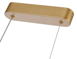 Brilagi-LED Stmívatelný lustr na lanku TWISTER LED/60W/230V 3000-6000K zlatá+DO