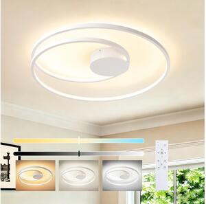 Brilagi- LED Stmívat. stropní svítidlo TWISTER LED/75W/230V pr. 70 cm bílá + DO