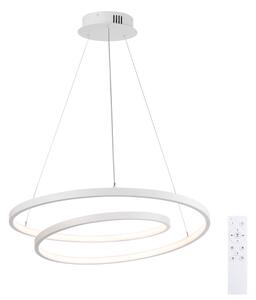 Brilagi-LED Stmívatelný lustr na lanku TWISTER LED/48W/230V pr. 50 cm bílá + DO
