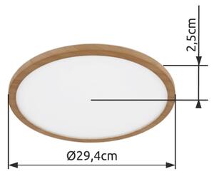 Globo 41562-18WW - LED Stmívatelné koupelnové svítidlo SAPANA LED/18W/230V IP44