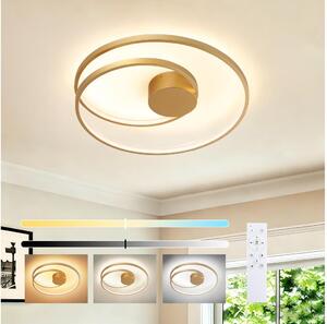 Brilagi- LED Stmívat. stropní svítidlo TWISTER LED/48W/230V pr. 50 cm zlatá +DO