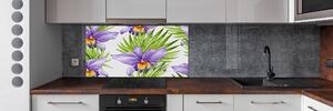 Skleněný panel do kuchynské linky Orchidej pksh-104930061