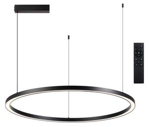 Brilagi - LED Stmívatelný lustr na lanku PORTOFINO LED/98W/230V černá + DO