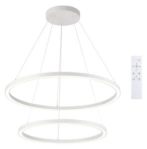 Brilagi - LED Stmívat. lustr na lanku PORTOFINO LED/98W/230V pr. 80 cm bílá +DO