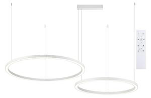 Brilagi - LED Stmívatelný lustr na lanku PORTOFINO LED/98W/230V bílá + DO