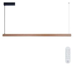 Immax NEO 07304L - LED Stm lustr na lanku MADEIRA 33W/230V Wi-Fi Tuya 152 cm dub