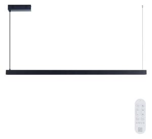 Immax NEO 07307L-LED Stm lustr na lanku MADEIRA 33W/230V Wi-Fi Tuya 152 cm černá