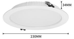Immax NEO 07295L - LED Stm. podhl. sv. DOWN LED/36W/230V Wi-Fi pr. 23 cm bílá