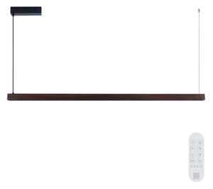 Immax NEO 07301L-LED Stm lustr na lanku MADEIRA 33W/230V Wi-Fi Tuya 152 cm ořech
