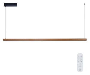 Immax NEO 07305L - LED Stm lustr na lanku MADEIRA 44W/230V Wi-Fi Tuya 202 cm dub