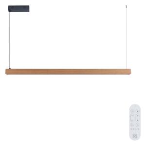 Immax NEO 07303L - LED Stm lustr na lanku MADEIRA 26W/230V Wi-Fi Tuya 122 cm dub