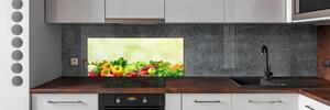 Skleněný panel do kuchyně Zelenina pksh-105452592