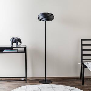 Stojací lampa Vento, černá, kov, E27, Ø 40 cm