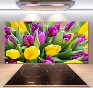 Panel do kuchyně Barevné tulipány pksh-106061917