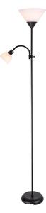 Brilagi - Stojací lampa ARIANA 1xE27/100W/230V + 1xE14/25W černá