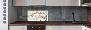 Panel do kuchyně Symboly Francie pksh-107160728