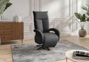 KŘESLO, kůže, černá Sit & More - Online Only křesla & taburety, Online Only