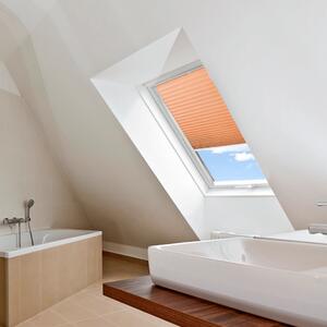 FOA Plisé roleta na střešní okna, Stínicí, Oranžová, P 10793 , 20 x 50 cm