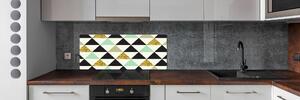 Panel do kuchyně Barevné trojúhelníky pksh-108188831