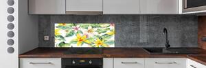Skleněný panel do kuchynské linky Orchidej pksh-108363816