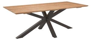 ZAHRADNÍ STŮL, kov, 216/99/75 cm Amatio - Venkovní stoly