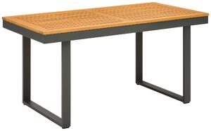 ZAHRADNÍ STŮL, dřevo, kov, 140/68/70 cm Amatio - Venkovní stoly
