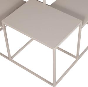 Konferenční stolek medda 75 x 42 cm béžový