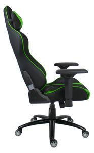 Herní židle RACING ZK-088 XL černo-zelená