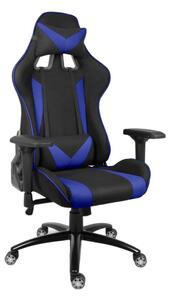 Herní židle NEOSEAT GAMER TEX černo-modrá