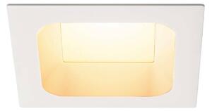 BIG WHITE SLV VERLUX, vestavné svítidlo, LED, 3000K, bílé matné, D/Š/H 13,5/13,5/7,5 cm, 20W 112692