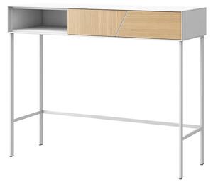 Konzolový stolek inasa 100 x 82 cm bílý