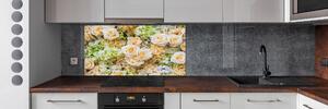 Skleněný panel do kuchyně Růže pksh-109290145