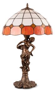 Brilagi - Tiffany vitrážová stolní lampa SIENNA 1xE27/60W/230V