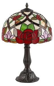 Brilagi - Tiffany vitrážová stolní lampa GARLAN 1xE27/40W/230V